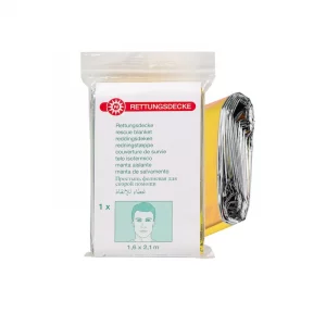 Dönges Rettungsdecke gold/silber | Aluminium-Rettungsfolie
