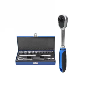 Steckschlüsselsatz 3/8", 15-teilig, 8-24 mm