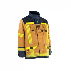 Feuerwehr-Überjacke "Chicago" - gold/schwarzblau