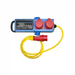 FI-Box - 400 V | Vollgummi-Stromverteiler