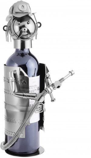 flaschenhalter-feuerwehrmann-metall-skulptur-mit-geschenkkarte-1.jpg Flaschenhalter Feuerwehrmann Metall Skulptur mit Geschenkkarte