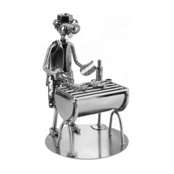 Grillmeister Metallfigur Handarbeit