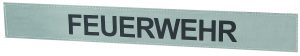 Reflexstreifen "FEUERWEHR" für TEE-UU Bekleidungstaschen