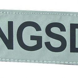 Reflexstreifen "RETTUNGSDIENST" für TEE-UU Bekleidungstaschen