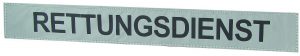 Reflexstreifen "RETTUNGSDIENST" für TEE-UU Bekleidungstaschen