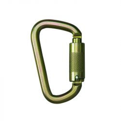 Stahlkarabiner D-Form