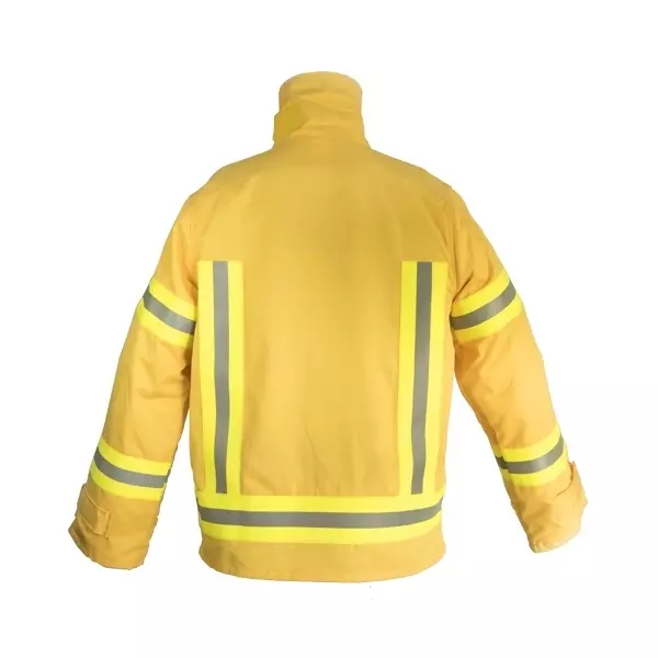 feuerwehrjacke_vallfirest_ruecken Vallfirest Waldbrandjacke 1-lagig + Futter