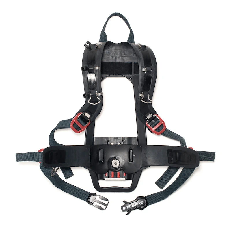 Interspiro-Incurve-Atemschutzgerät-Gurtzeug Feuerwehr Atemschutzgerät Incurve ergonomisches Tragesystem