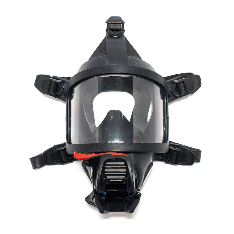 Interspiro-Inspire-H-Maske_front Inspire H Maske mit Umgebungsluftklappe Feuerwehr Atemschutz