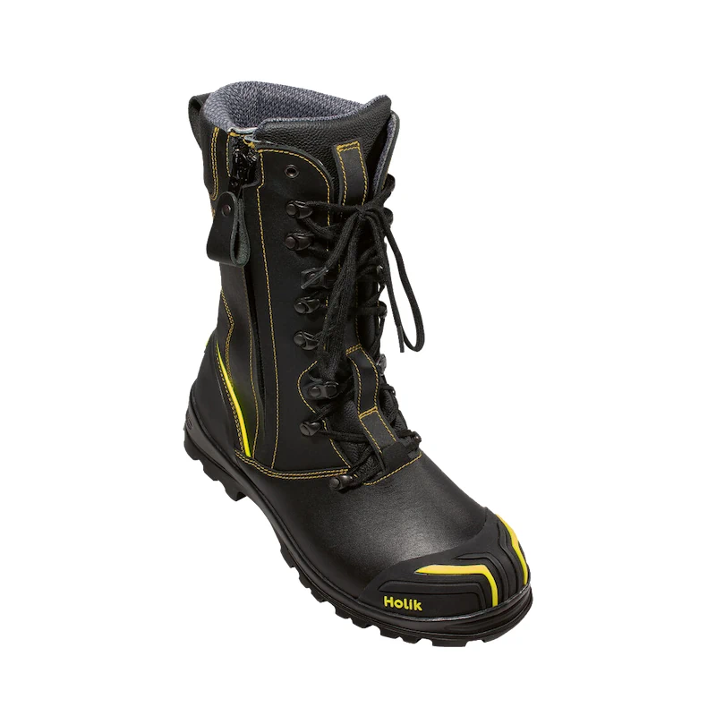 Holík Zlin GII Feuerwehrstiefel aus robustem Rindnarbenleder