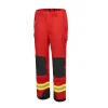 HB-Wildfire 2.0 Feuerwehrhose Rot HB-Wildfire 2.0 Feuerwehrhose Rot/Schwarz Frontansicht