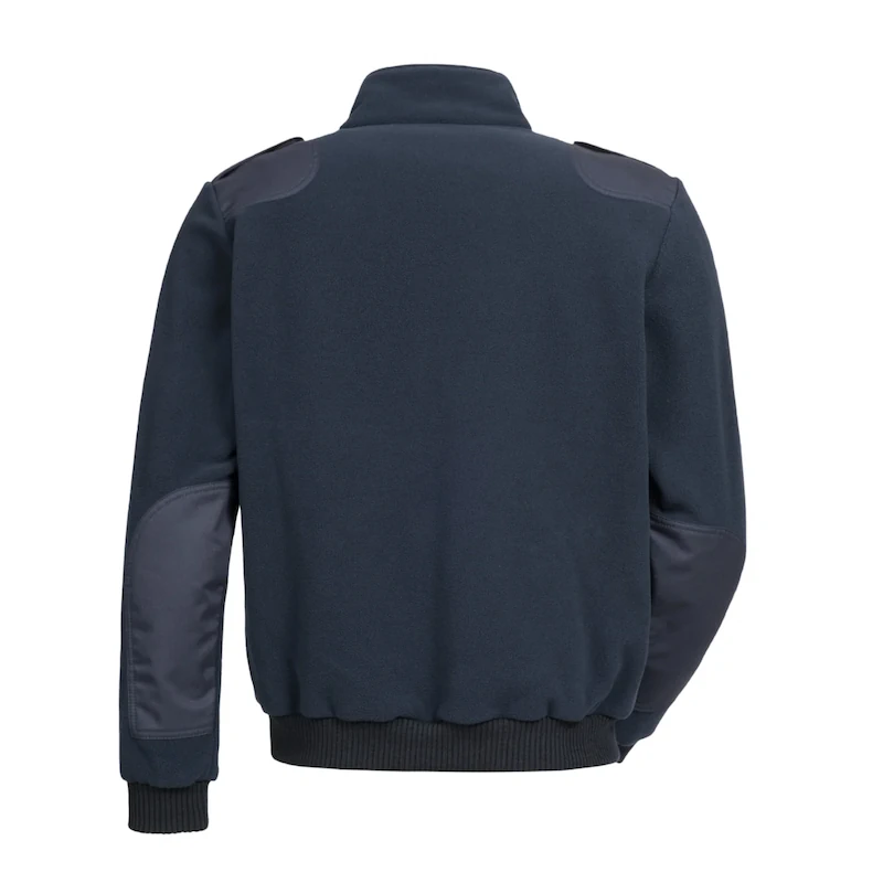 Flammgard KLASSIK Fleecejacke Rückansicht Flammgard KLASSIK Fleecejacke Feuerwehr Rückansicht