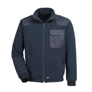 Flammgard KLASSIK Fleecejacke Frontansicht Flammgard KLASSIK Fleecejacke Feuerwehr Tagesdienst Frontansicht