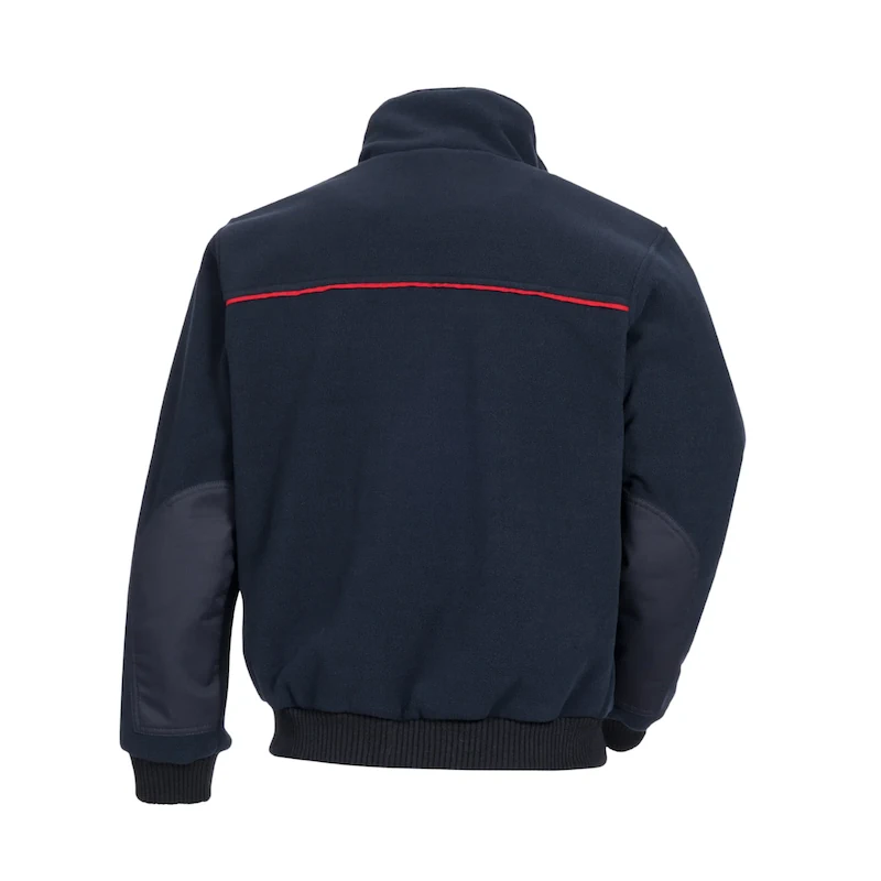 Flammgard SAARLAND Fleecejacke Rückansicht