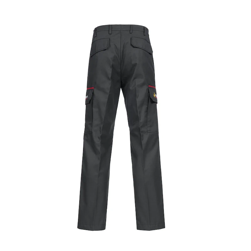 Flammgard Baden-Württemberg Feuerwehrhose Rückansicht Flammgard Feuerwehrhose Baden-Württemberg Rückansicht