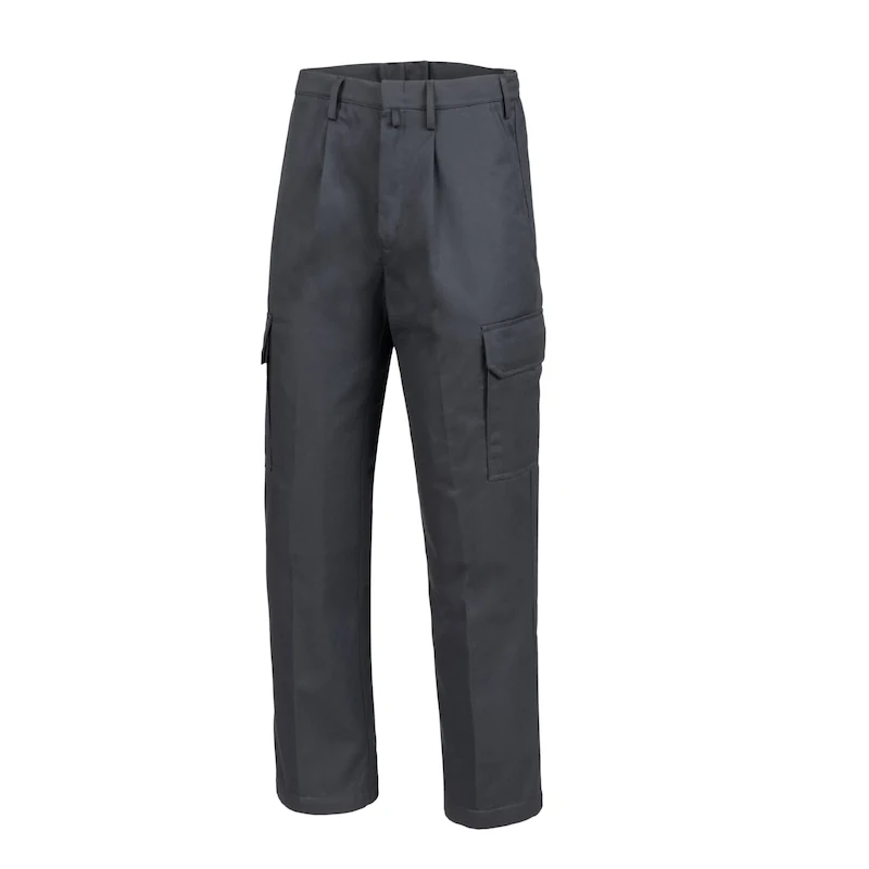 Flammgard KLASSIK Feuerwehrhose Frontansicht Flammgard KLASSIK Feuerwehrhose mit elastischem Bund Frontansicht