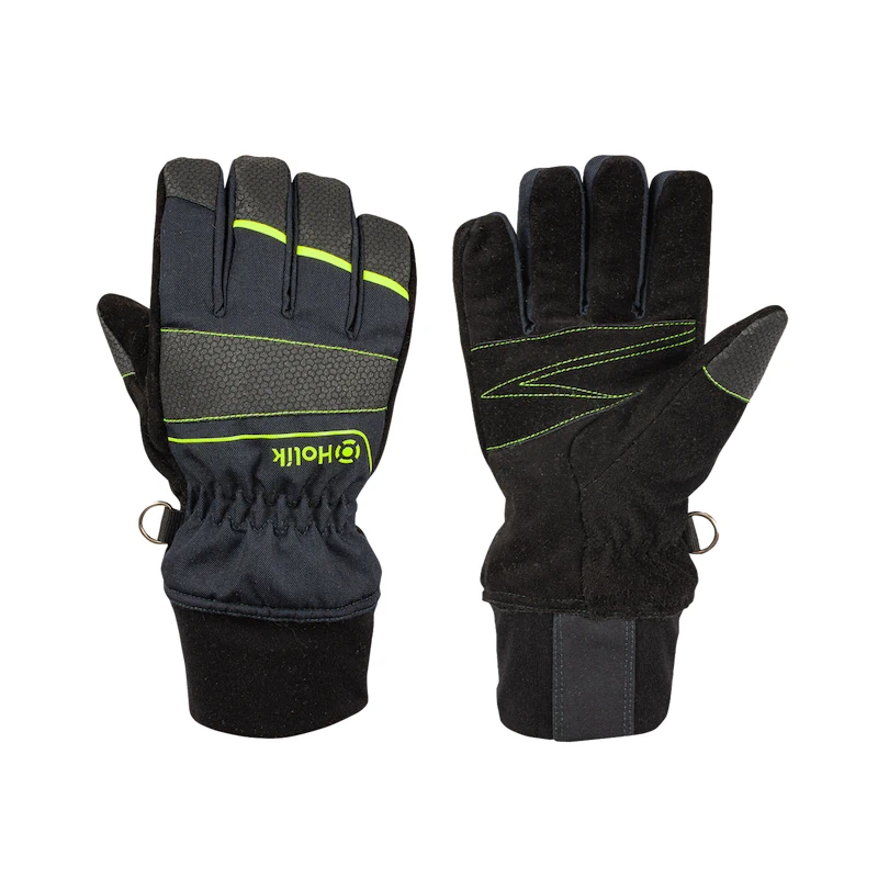 JASPER Handschuh Handfläche JASPER Feuerwehrhandschuh mit robuster Lederhandfläche