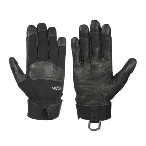 Holík KAYA Abseilhandschuh in Schwarz