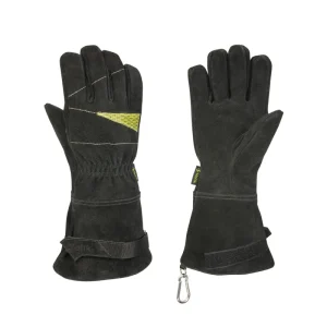 Holík Onyx Long Feuerwehr-Schutzhandschuh Der Holík Onyx Long Feuerwehrhandschuh aus Rindspaltleder mit Langstulpe.